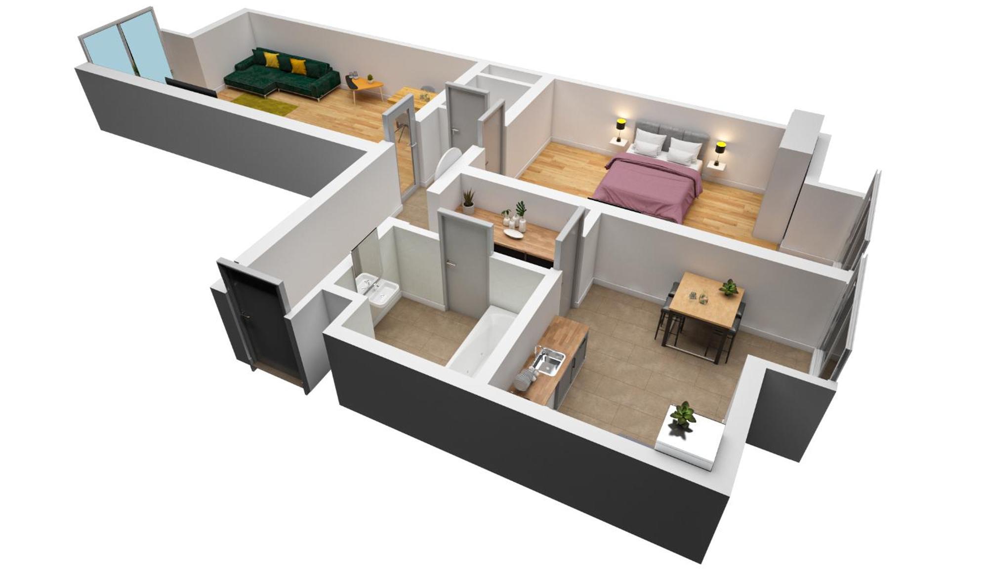 Chrisma Apartments Düsseldorf Eksteriør billede